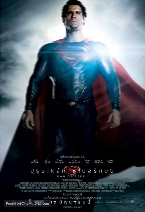 Man of Steel - Thai Movie Poster