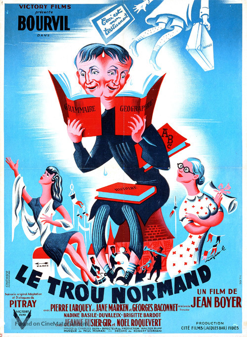 Le trou normand - French Movie Poster