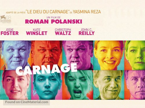 Carnage - French Movie Poster