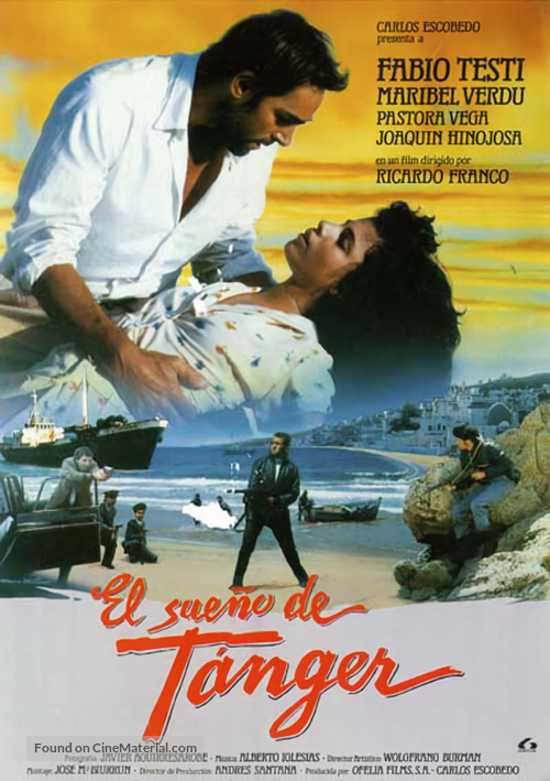 El sue&ntilde;o de T&aacute;nger - Spanish Movie Poster