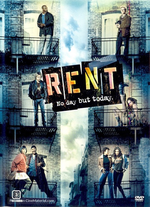 Rent - Brazilian DVD movie cover