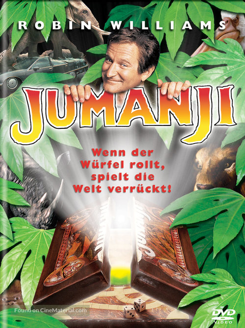 Jumanji - German DVD movie cover