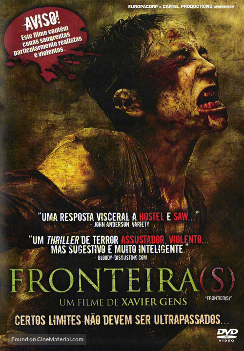 Fronti&egrave;re(s) - Brazilian DVD movie cover
