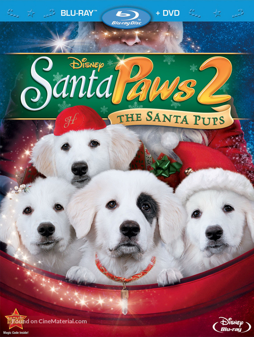 Santa Paws 2: The Santa Pups - Blu-Ray movie cover