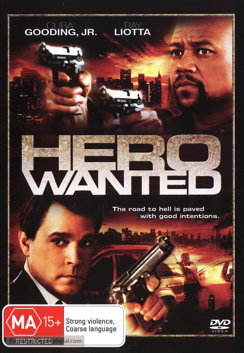 Hero Wanted - Australian DVD movie cover