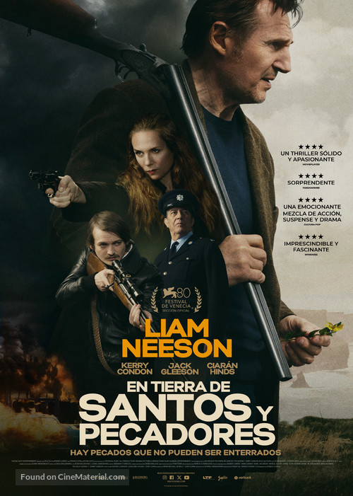 In the Land of Saints and Sinners - Spanish Movie Poster