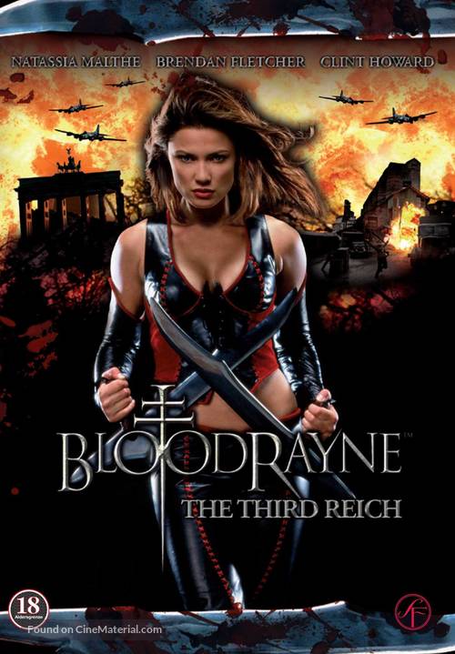 Bloodrayne: The Third Reich - Norwegian DVD movie cover