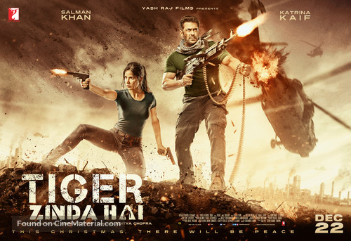 Tiger Zinda Hai - Indian Movie Poster