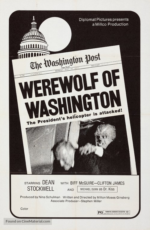 The Werewolf of Washington - Movie Poster