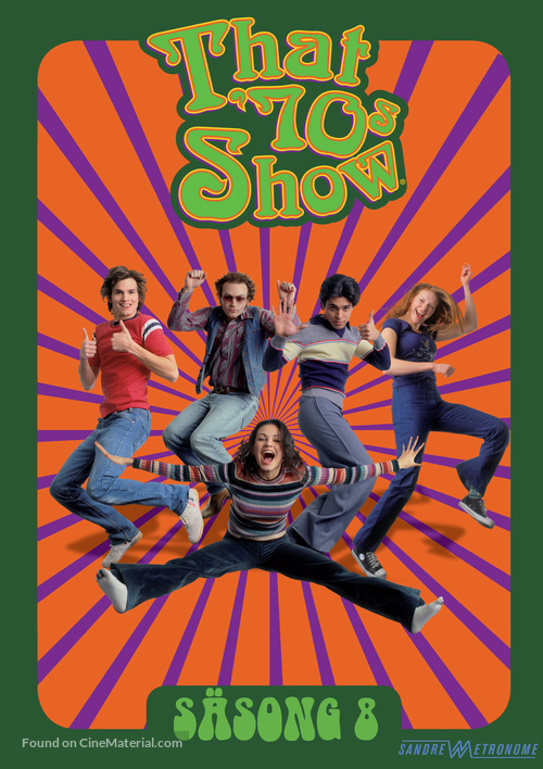 &quot;That &#039;70s Show&quot; - Swedish DVD movie cover