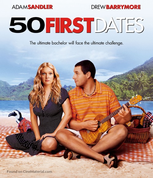 50 First Dates - Blu-Ray movie cover