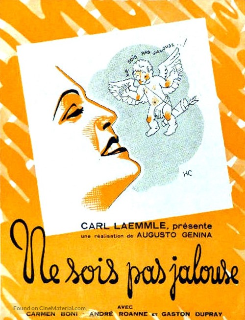 Ne sois pas jalouse - French Movie Poster