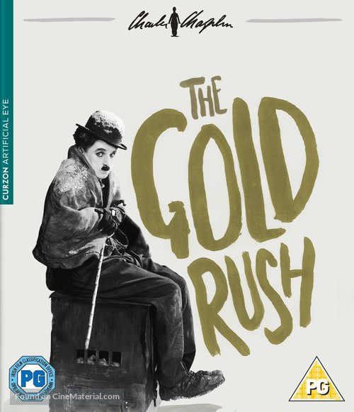 The Gold Rush - British Blu-Ray movie cover