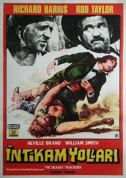 The Deadly Trackers - Turkish Movie Poster