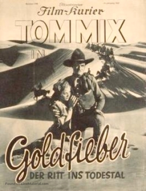 The Rider of Death Valley - German poster