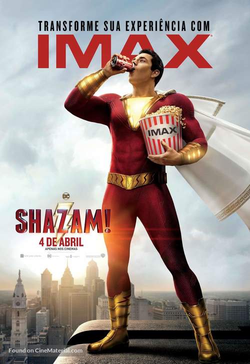 Shazam! - Brazilian Movie Poster