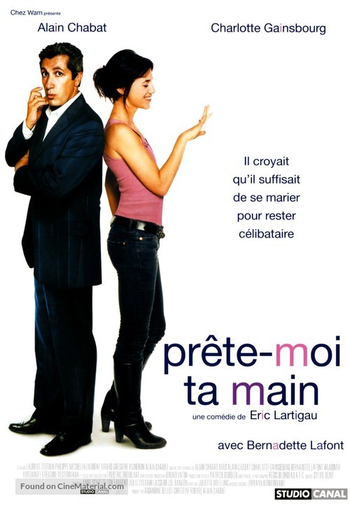 Pr&ecirc;te-moi ta main - Belgian Movie Poster