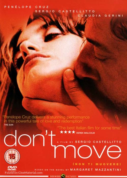Non ti muovere - British DVD movie cover