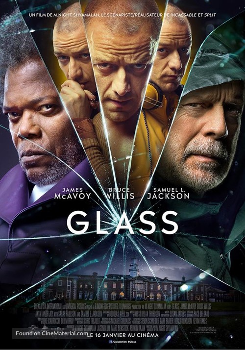 Glass - French Movie Poster