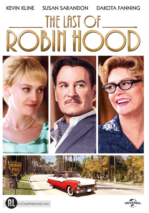 The Last of Robin Hood - Dutch DVD movie cover