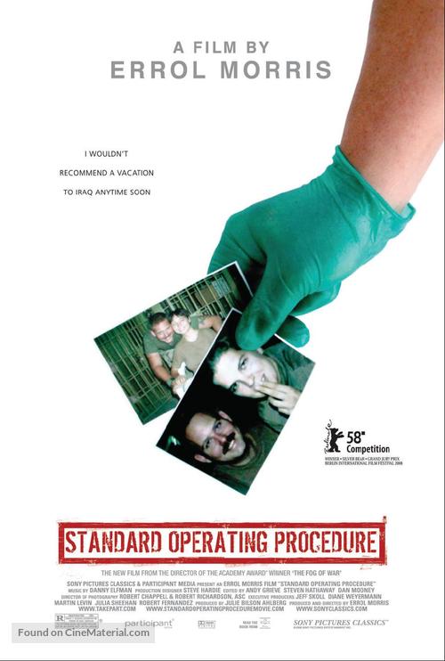 Standard Operating Procedure - Movie Poster