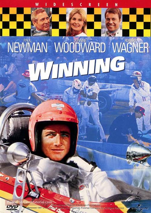 Winning - DVD movie cover