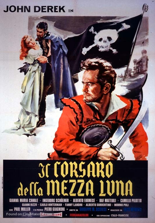 Il corsaro della mezzaluna - Italian Movie Poster