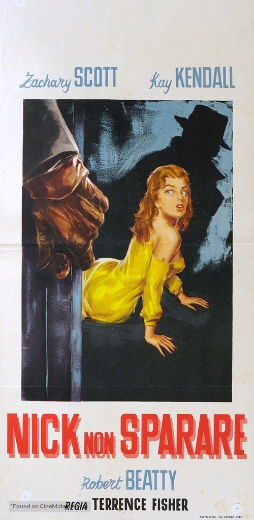 Wings of Danger - Italian Movie Poster