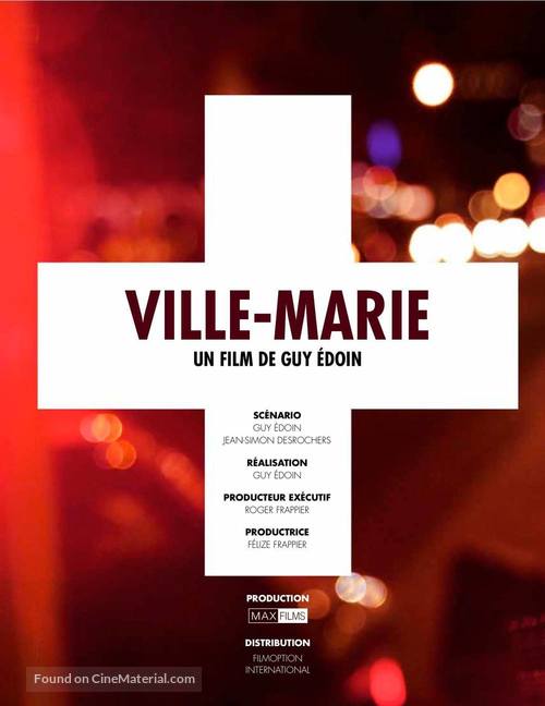 Ville-Marie - Canadian Movie Poster