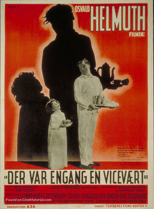 Der var engang en Vicev&aelig;rt - Danish Movie Poster