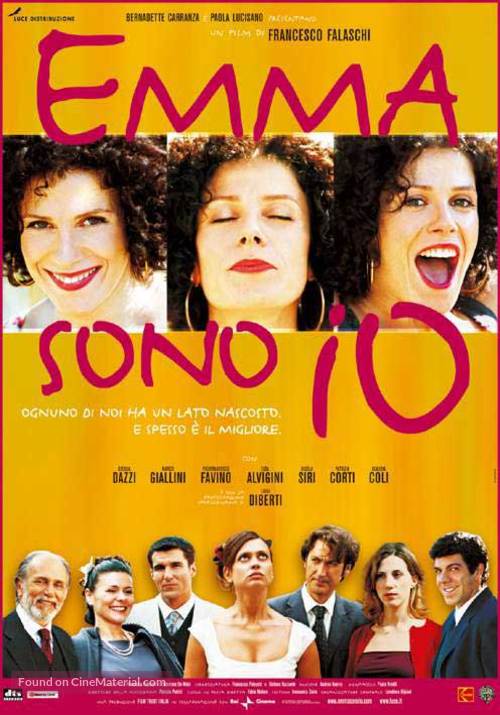 Emma sono io - Italian Movie Poster