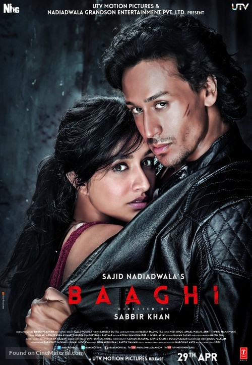 Baaghi - Indian Movie Poster