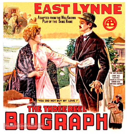 East Lynne - Movie Poster