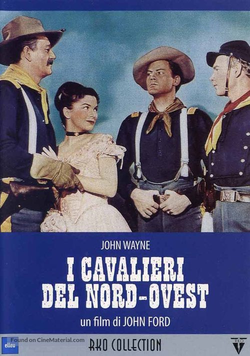She Wore a Yellow Ribbon - Italian Movie Cover