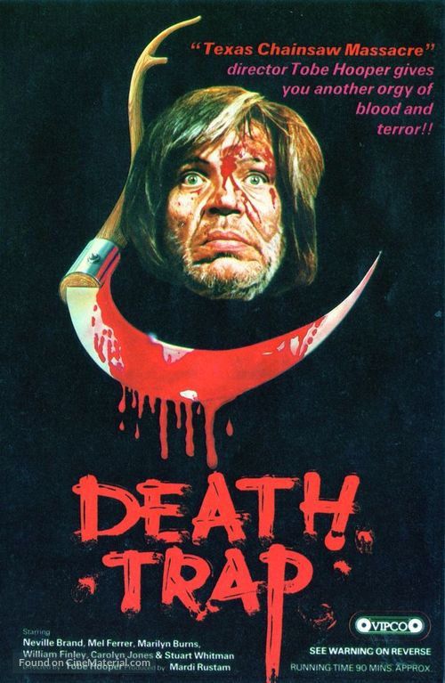Eaten Alive - British VHS movie cover