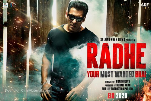 Radhe - Indian Movie Poster