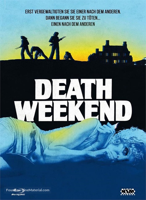 Death Weekend - Austrian Blu-Ray movie cover
