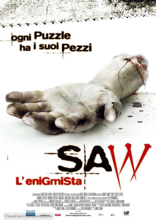 Saw - Italian Movie Poster