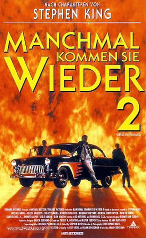 Sometimes They Come Back... Again - German VHS movie cover