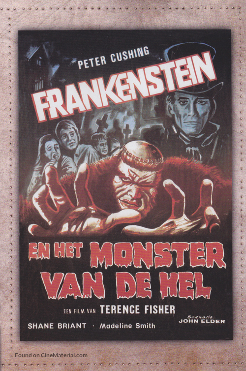 Frankenstein and the Monster from Hell - Dutch DVD movie cover
