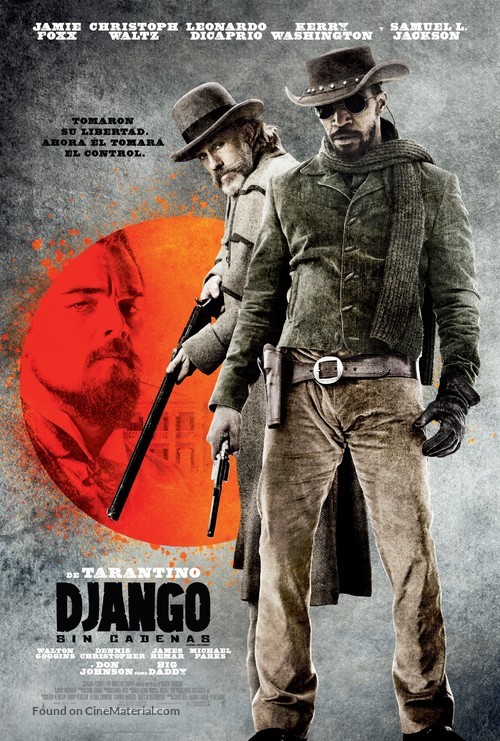 Django Unchained - Mexican Movie Poster