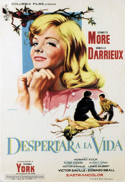 The Greengage Summer - Spanish Movie Poster