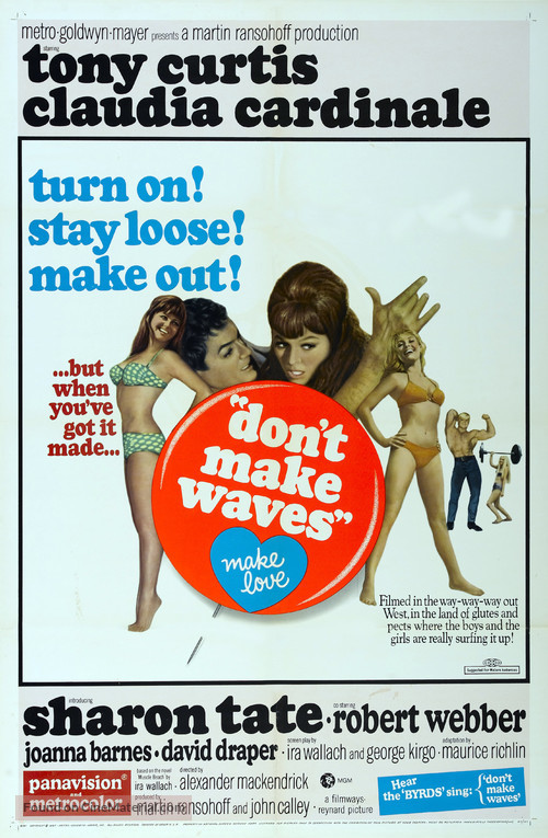 Don&#039;t Make Waves - Movie Poster