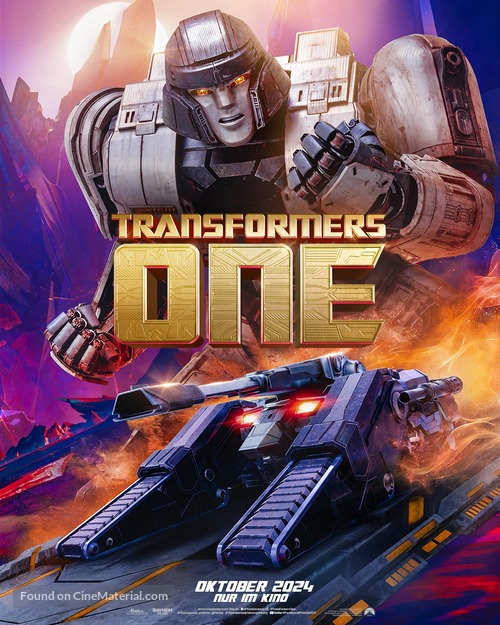 Transformers One - German Movie Poster