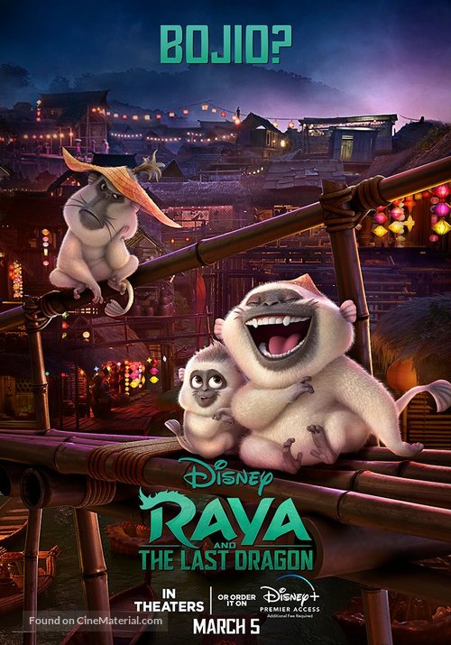 Raya and the Last Dragon - Singaporean Movie Poster