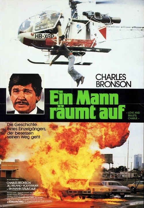 Love and Bullets - German Movie Poster