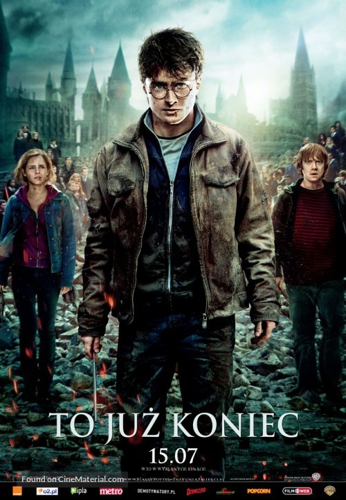 Harry Potter and the Deathly Hallows - Part 2 - Polish Movie Poster