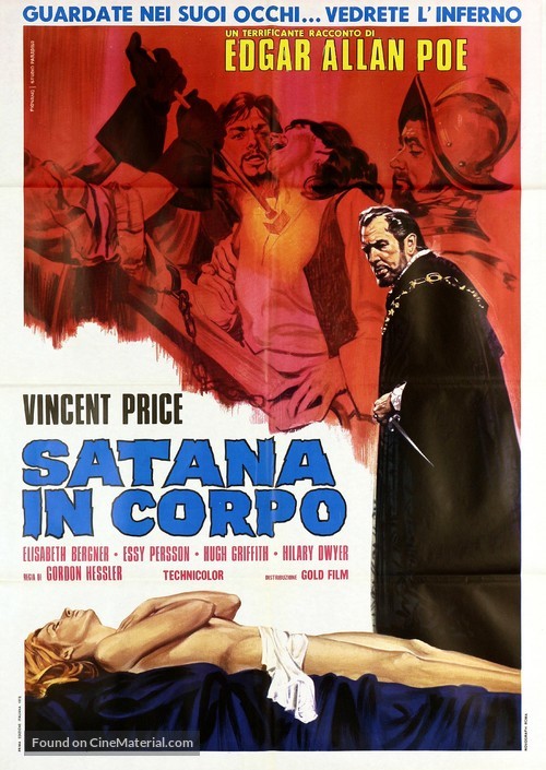 Cry of the Banshee - Italian Movie Poster
