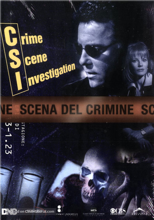 &quot;CSI: Crime Scene Investigation&quot; - Italian Movie Cover