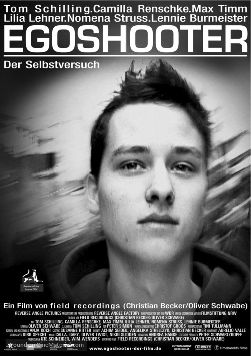 Egoshooter - German Movie Poster
